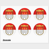 Koln (Keulen) Ronde Sticker (Vel)