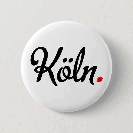 Köln Ronde Button 5,7 Cm (Voorkant)