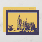 Kölner Dom (Kölner Dom) Briefkaart (Voorkant / Achterkant)