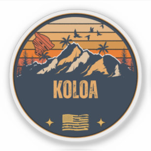 Koloa, Hawaï Sticker