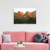 Kolob Canyons op Canvas (Insitu (Woonkamer))