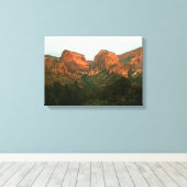 Kolob Canyons op Canvas Afdruk (Insitu (Houten vloer))