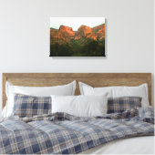 Kolob Canyons op Canvas Afdruk (Insitu (Slaapkamer))