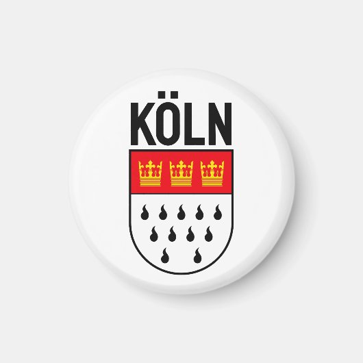 Kologne wapenschild (Duitsland) Magneet (Voorkant)