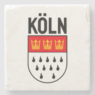 Kologne wapenschild (Duitsland) Stenen Onderzetter