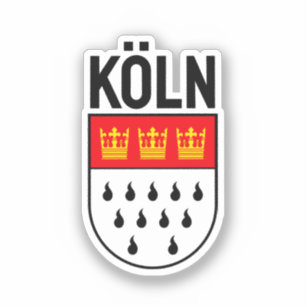 Kologne wapenschild (Duitsland) Sticker