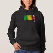 Kolokani Mali vlag voor Malinese Mannen Kinderen Hoodie (Voorkant)