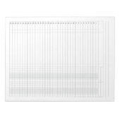 Kolom Boekhoudgrootboek 2 Notitieblok (Voorkant)