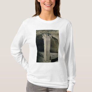 Kolom van de crypt, met het hoofd van Mozes T-shirt
