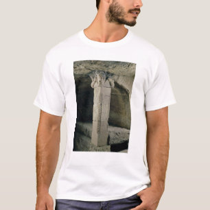 Kolom van de crypt, met het hoofd van Mozes T-shirt