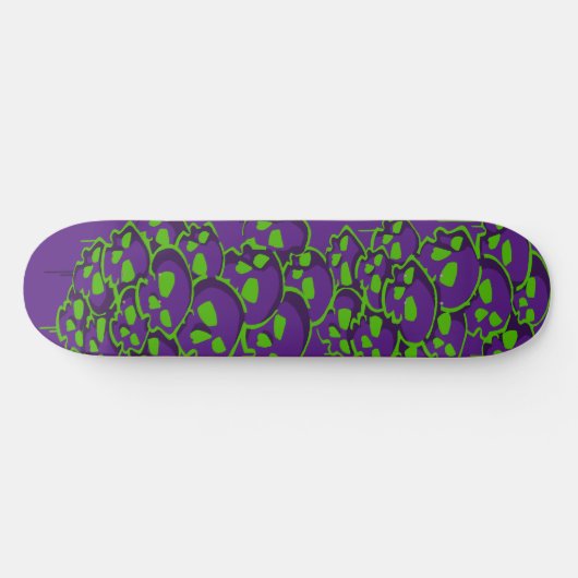 Kolom van schedels Graffiti Skateboard (Horizontaal)