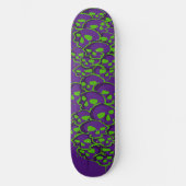 Kolom van schedels Graffiti Skateboard (Voorkant)