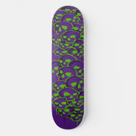 Kolom van schedels Graffiti Skateboard