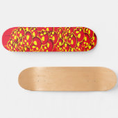 Kolom van schedels Graffiti Skateboard (Horizontaal)