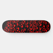 Kolom van schedels Graffiti Skateboard (Horizontaal)
