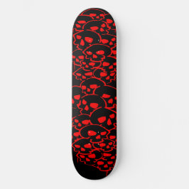 Kolom van schedels Graffiti Skateboard
