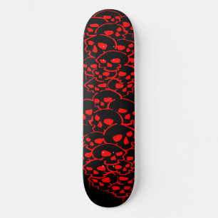 Kolom van schedels Graffiti Skateboard