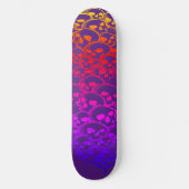 Kolom van schedels Graffiti Skateboard (Voorkant)