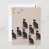 Koloman Moser-Afbeelding book for the niece of Dit Briefkaart (Voorkant / Achterkant)