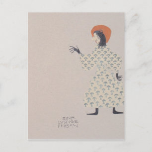 Koloman Moser-Afbeelding book for the niece of Dit Briefkaart