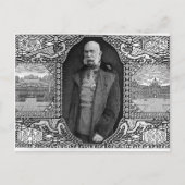 Koloman Moser - Briefkaart met keizer Franz Josef (Voorkant)