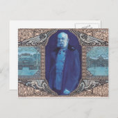 Koloman Moser - Conception pour la carte anniversa (Devant / Derrière)