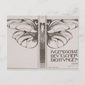 Koloman Moser- Ewart Felicie Jugendschatz zegels Briefkaart