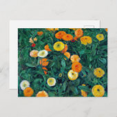 Koloman Moser Marigolds Briefkaart (Voorkant / Achterkant)