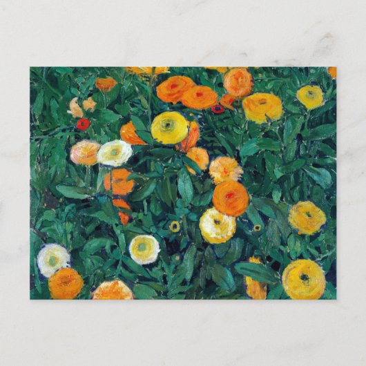 Koloman Moser Marigolds Briefkaart (Voorkant)