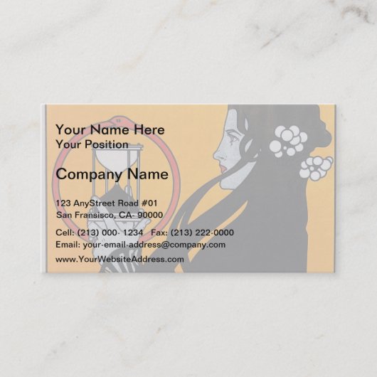 Koloman Moser - Poster voor Fromme's kalender Visitekaartje (Voorkant)