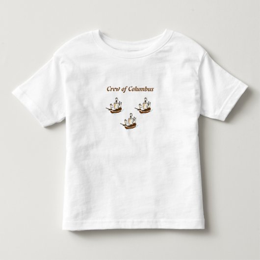 Kolombemanning - kinder shirts (Voorkant)