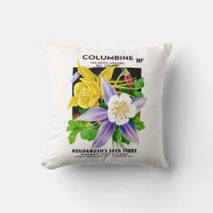 Kolometiket van het pakket van het kolommenzaad kussen
