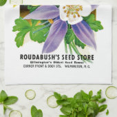 Kolometiket van het pakket van het kolommenzaad theedoek (Gevouwen)