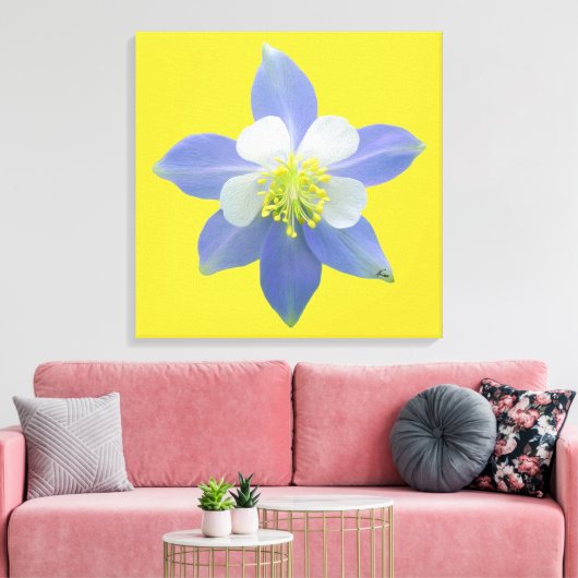 Kolomkolom 2 canvas afdruk (Insitu (Woonkamer))