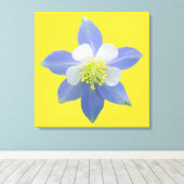 Kolomkolom 2 canvas afdruk (Insitu (Houten vloer))