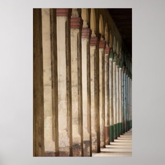 Kolommen, Havana, Cuba Poster (Voorkant)