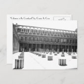 Kolommen op de Courtyard - Briefkaart (Voorkant / Achterkant)