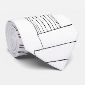 Kolomschema's Stropdas (Opgerold)