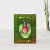 Kolomventilator gepersonaliseerd Bedankt Kaart (Voorkant)