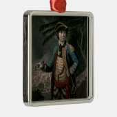 Kolonel Benedict Arnold, pub. Londen, 1776 Metalen Ornament (Rechts)