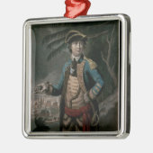 Kolonel Benedict Arnold, pub. Londen, 1776 Metalen Ornament (Links)