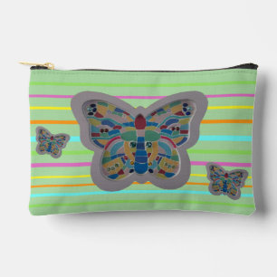 Kolonel Butterfly Mosaic Hor. Strepen Accessoire T Etui