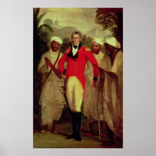 Kolonel Colin Mackenzie en zijn Indiase pandemie Poster