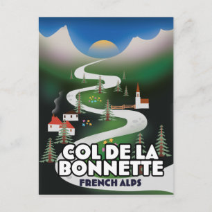 Kolonel de la Bonette, frankrijk Briefkaart