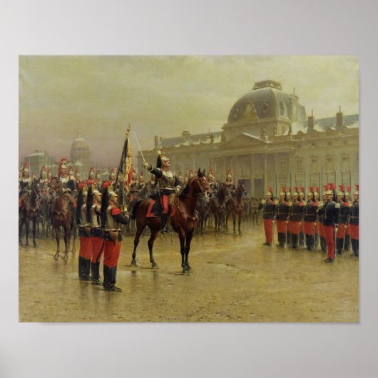 Kolonel de La Rochetulon Poster (Voorkant)