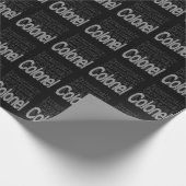 Kolonel Extraordinaire Cadeaupapier (Hoek)