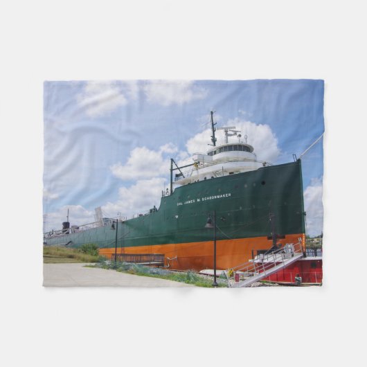 Kolonel James M. Schoonmaker fleece blanket Deken (Voorkant (Horizontaal))