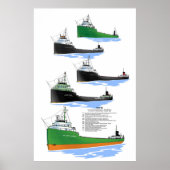 Kolonel James M. Schoonmaker Museum: scheepsgeschi Poster (Voorkant)