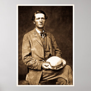 Kolonel John S. Mosby Civil War Legend Poster