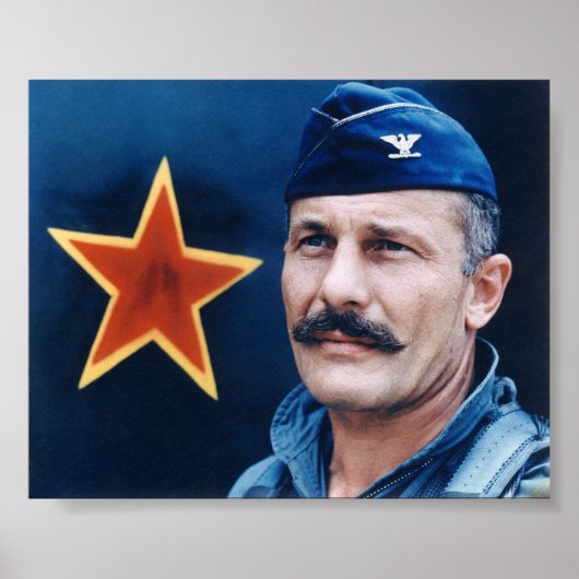 Kolonel Robin Olds Poster (Voorkant)